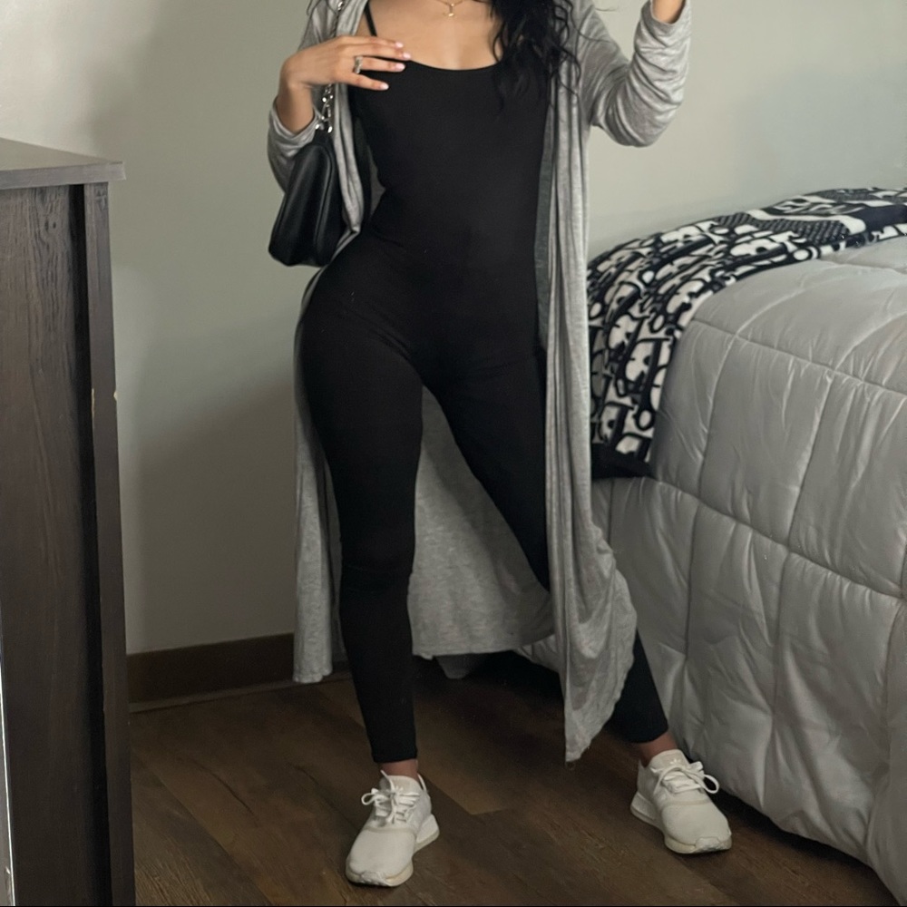 Black jumpsuit
